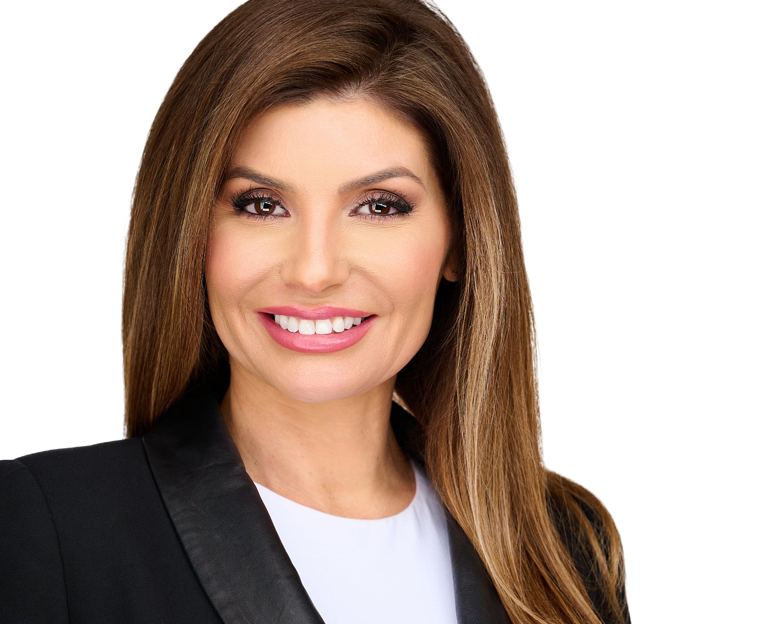 Team headshot session of a confident Baltimore healthcare executive